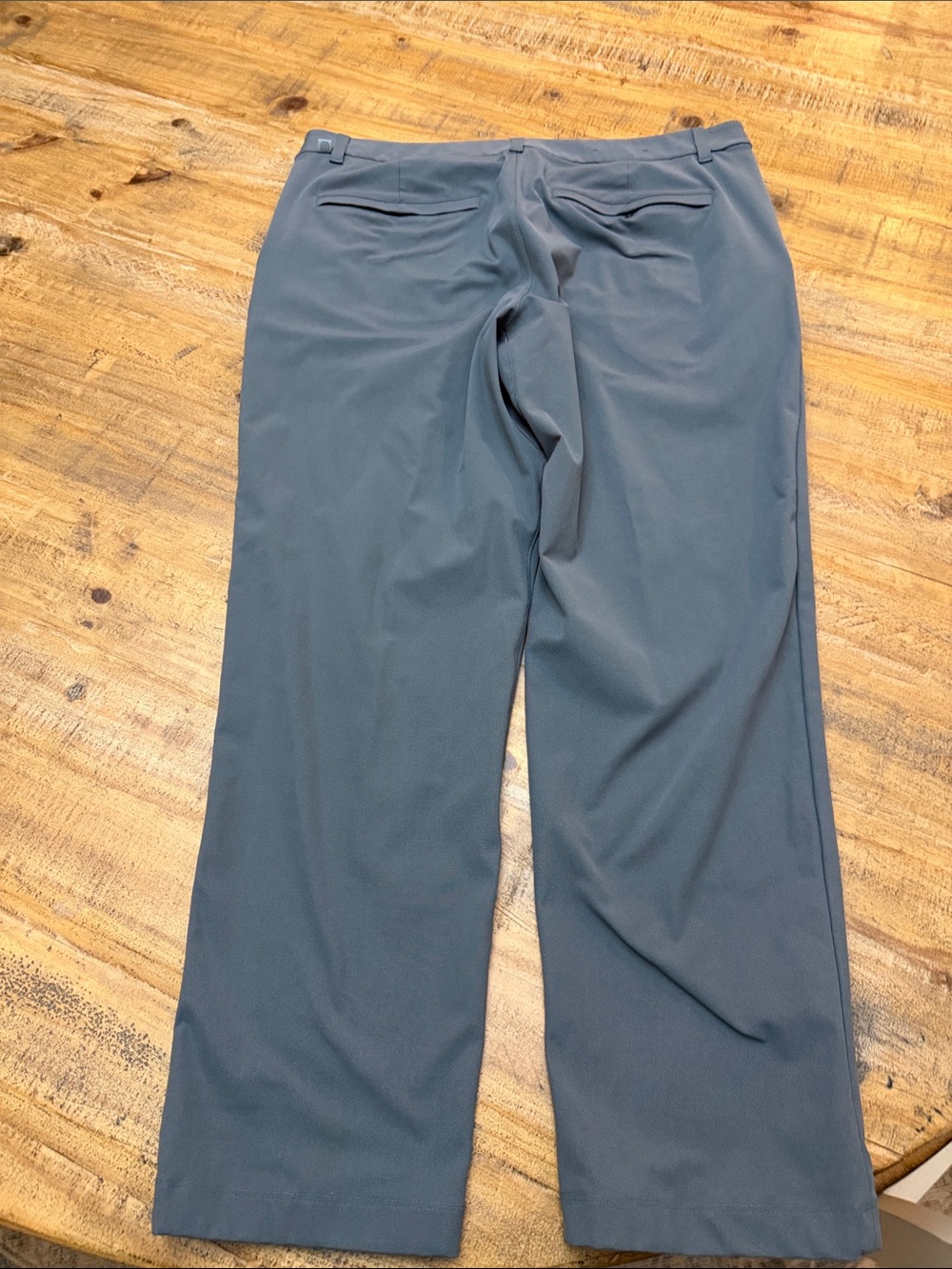 lululemon athletica Men's Straight-Leg Dress Pants in Slate Blue 36x30